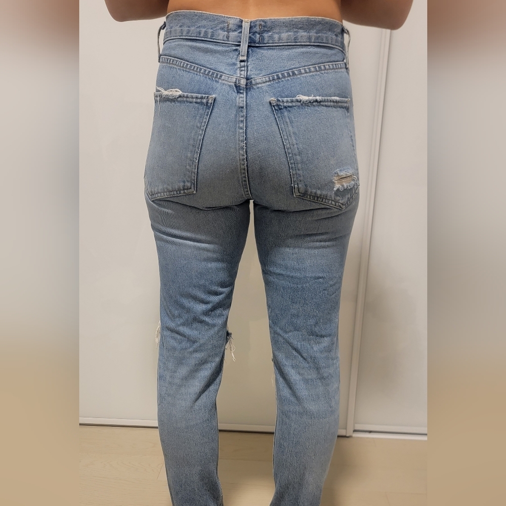Agolde Ripped Mom Jeans - Picture 3 of 4